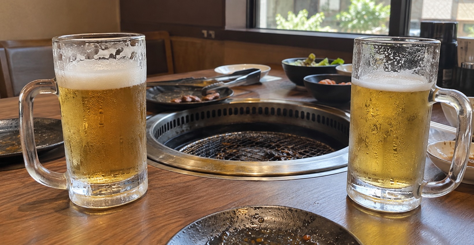 焼肉と愉しむビール